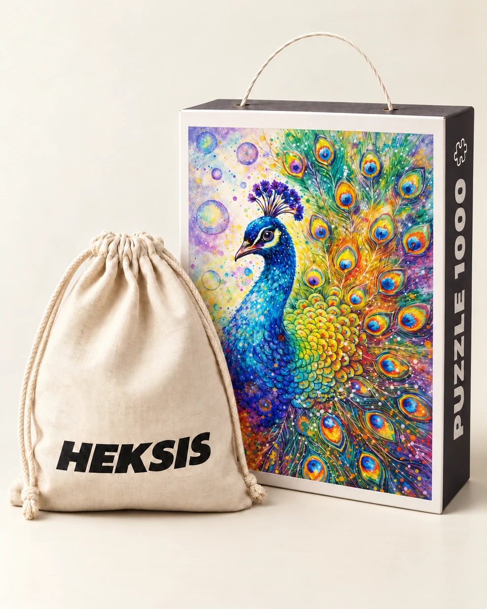Iris — Gift box with a paper handle and a cotton bag included