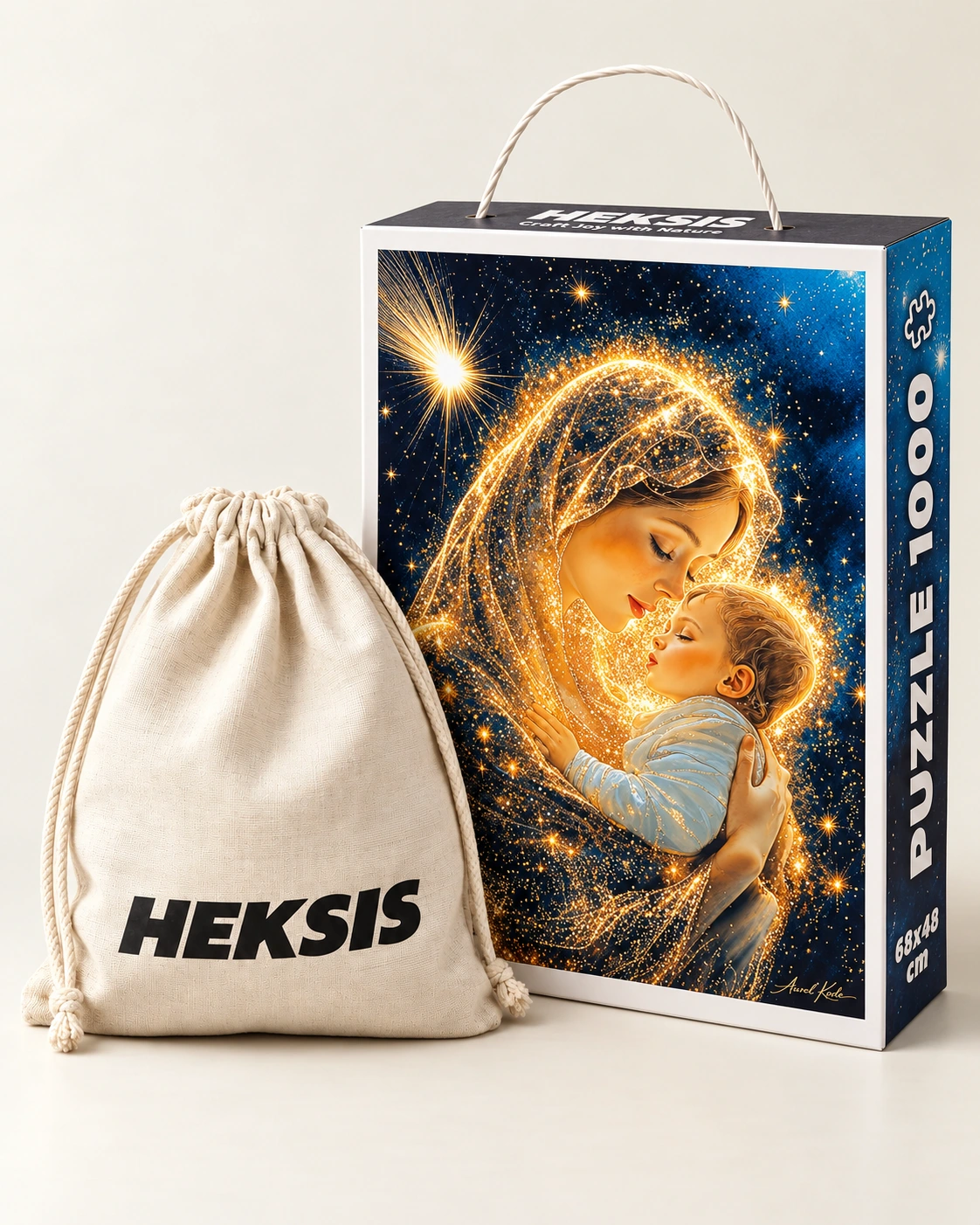 Mother of Light — Gift box with a paper handle and a cotton bag included